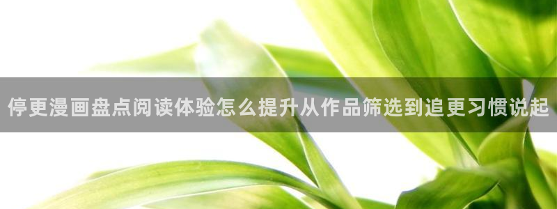 樱花日语手机学习:停更漫画盘点阅读体验怎么提升从作品筛选到追更习惯说起